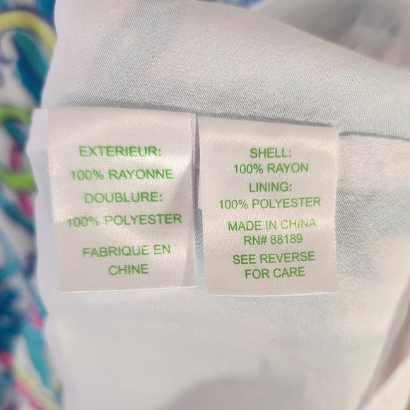 Lilly Pulitzer Colette Tunic Dress in Giraffe‎ Print Bell Sleeve xxs - Picture 4 of 7